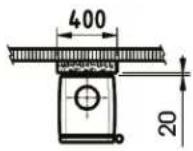 DOVRE Vintage 35 - Vintage 30 - Distanze minime per la versione alla rivestimento igni - 3