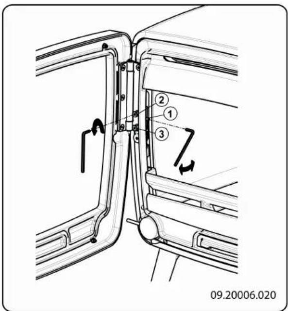 DOVRE Vintage 35 - Nachstellen des Scharniers - 1