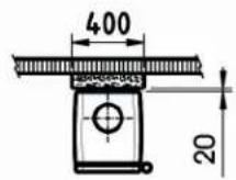 DOVRE Vintage 35 - Vintage 35 - Minimale afstanden: - 3