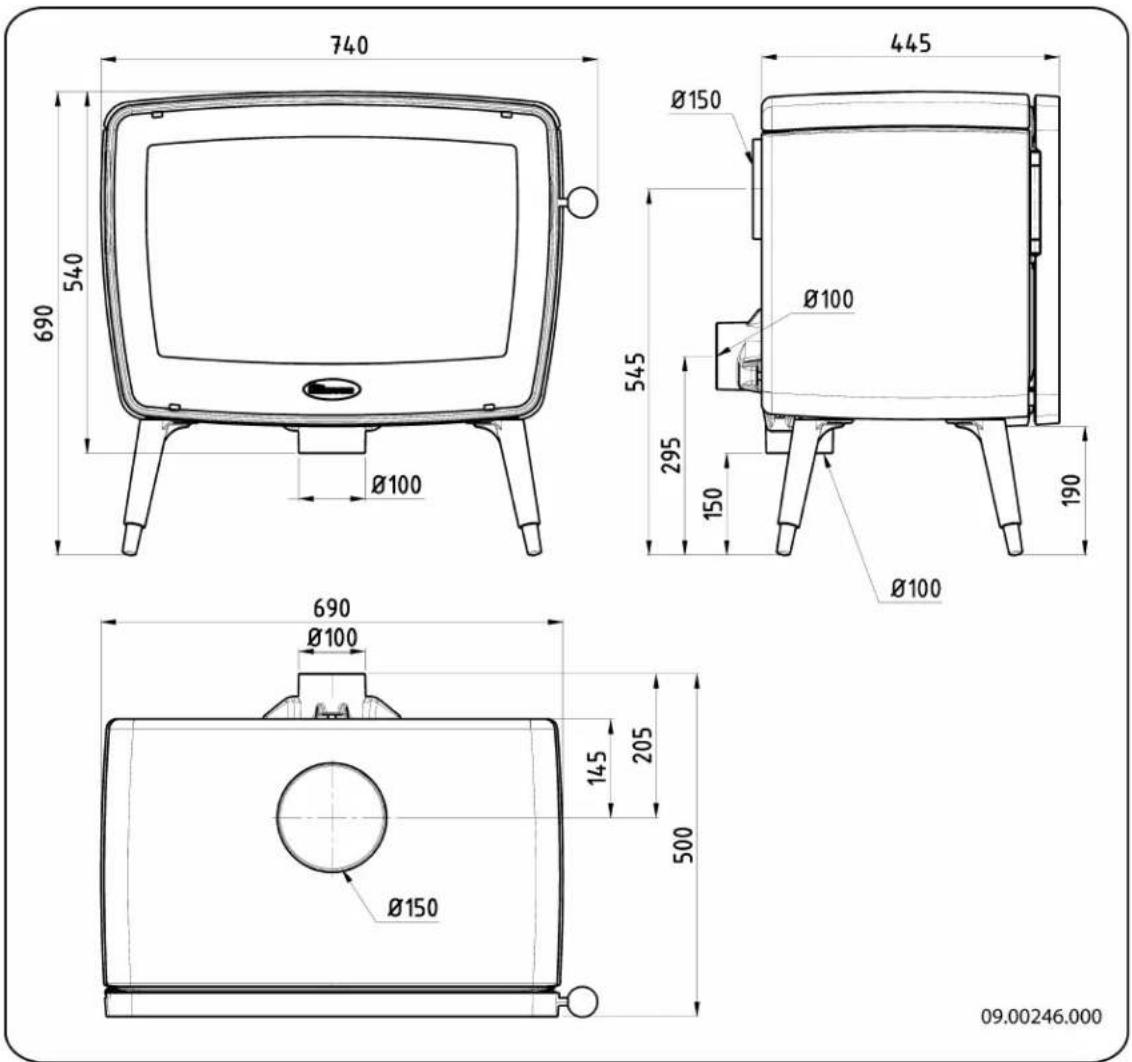 DOVRE Vintage 35 - Annexe 2 : Dimensions - 1