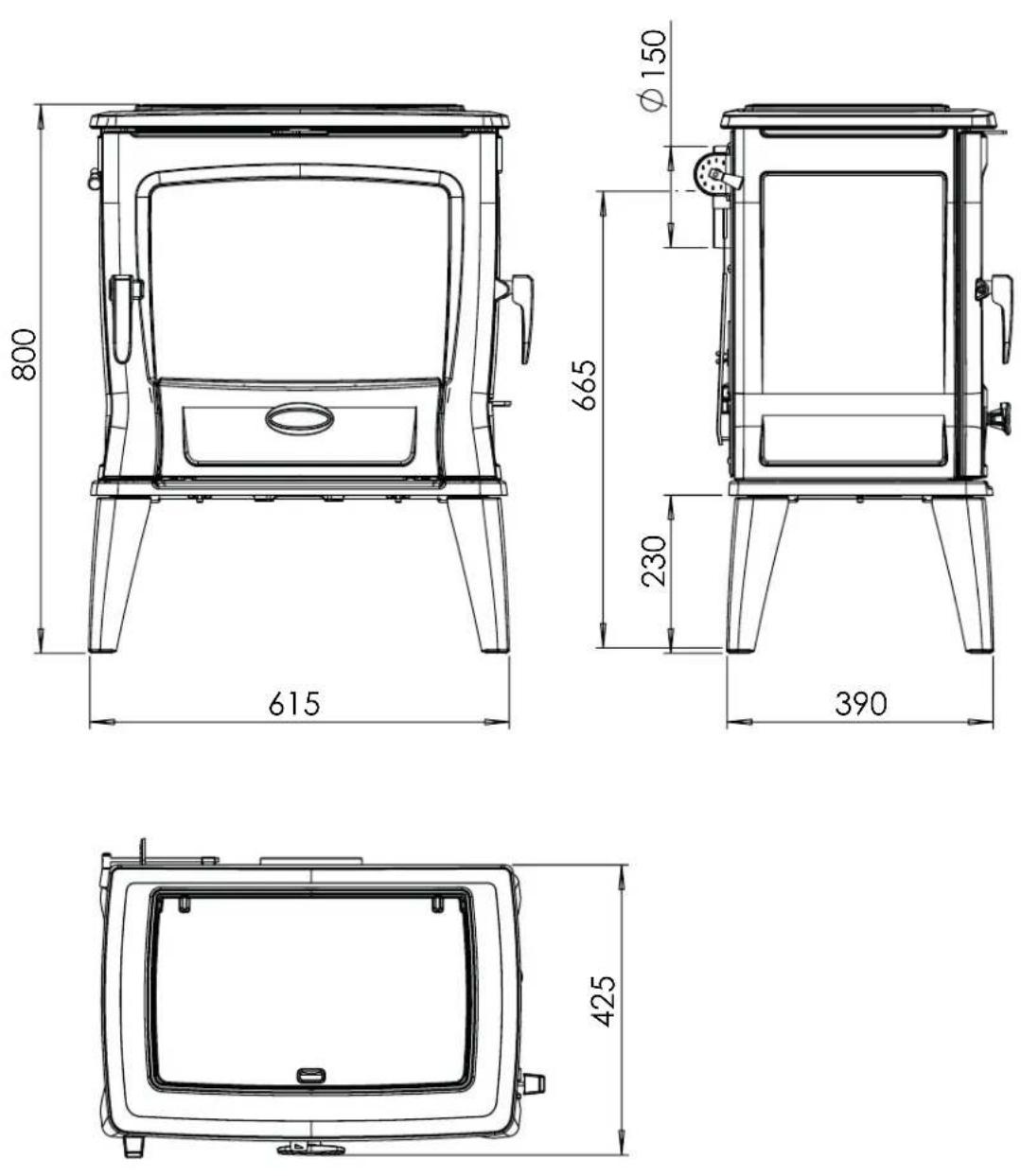 DOVRE TAI 45M - Appendix 2: Dimensions - 1