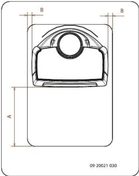 DOVRE Sense 403 - Vedlegg 3: Avstand til brennbart materiale - 9