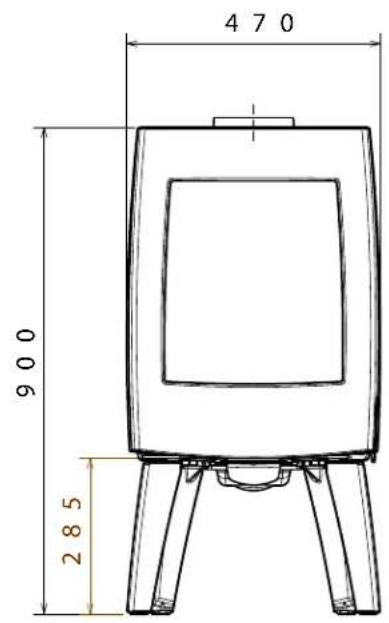 DOVRE Sense 403 - Bijlage 2: Afmetingen - 1