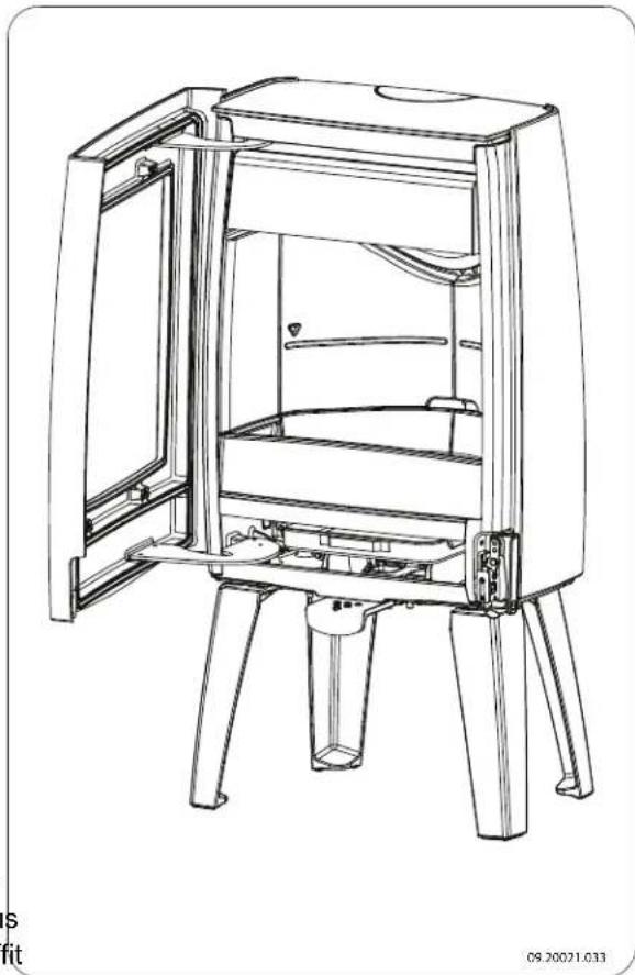 DOVRE Sense 303 - Quantité maximale de bois. - 1