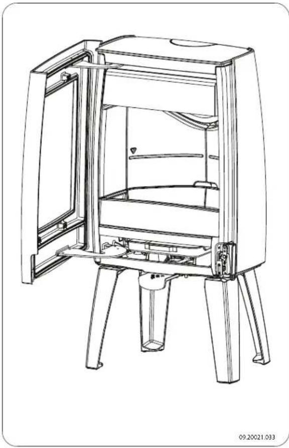 DOVRE Sense 303 - Maximale hoeveelheid hout - 2