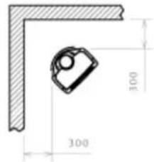 DOVRE Sense 303 - Allegato 3: Distanza da materiali inflammabili - 9