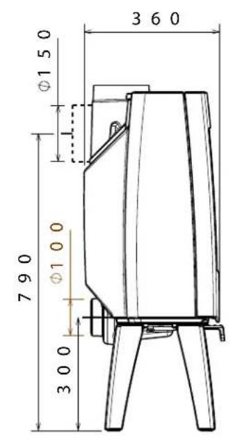 DOVRE Sense 303 - Appendix 2: Dimensions - 2