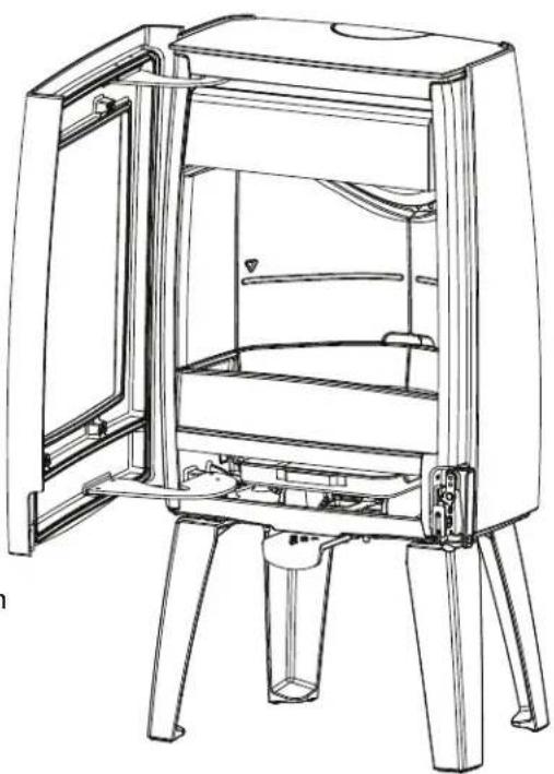 DOVRE Sense 303 - Quantità massima di legna - 1