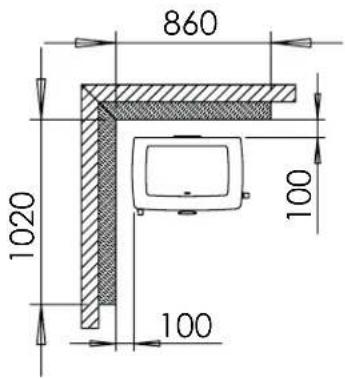 DOVRE TAI 45C - Anexo 3: Distancia a materiales inflamables - 6