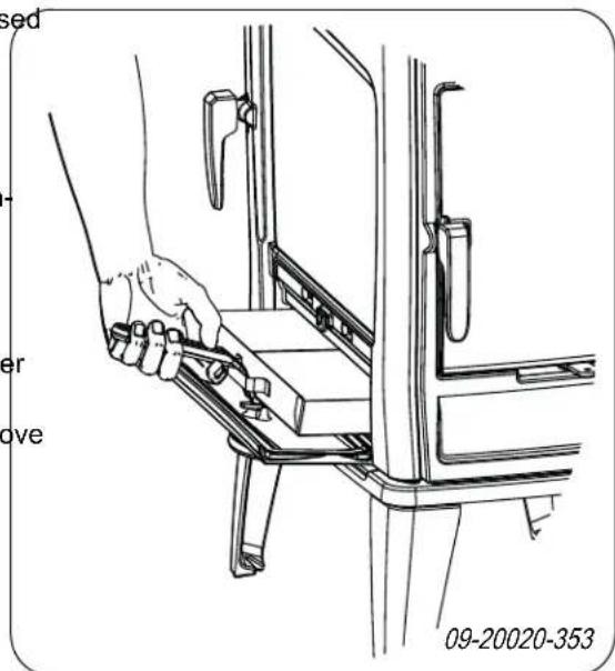DOVRE TAI 45C - Removing ash - 1