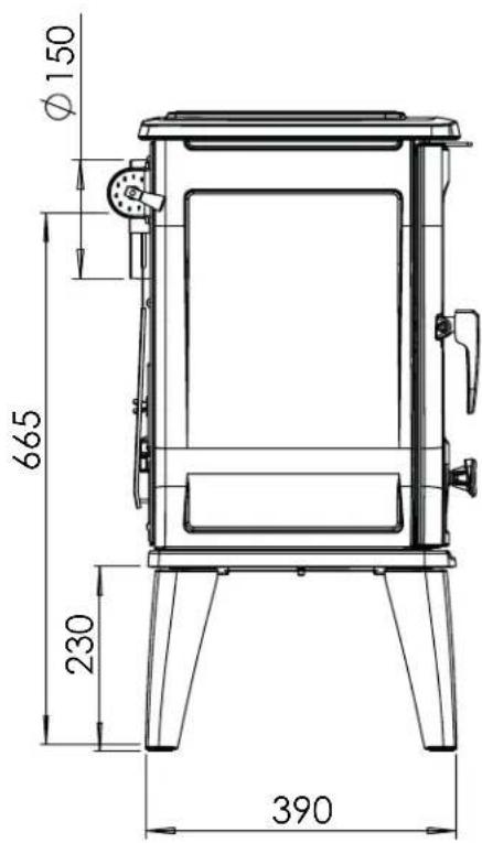 DOVRE TAI 45C - Anlage 2: Abmessungen - 5