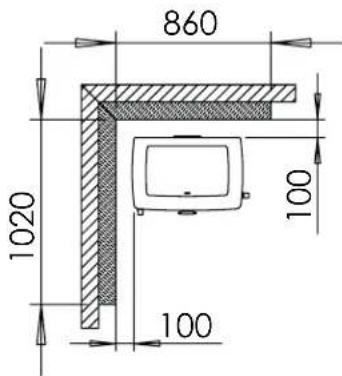 DOVRE TAI 45C - Anlage 3: Abstand zu brennbarem Material - 6