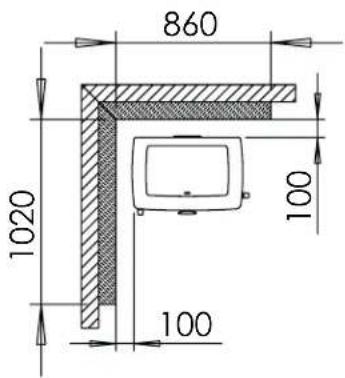 DOVRE TAI 45C - Vedlegg 3: Avstand til brennbart materiale - 6