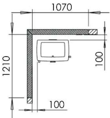 DOVRE TAI 45C - Allegato 3: Distanza da materiali inflammabili - 5