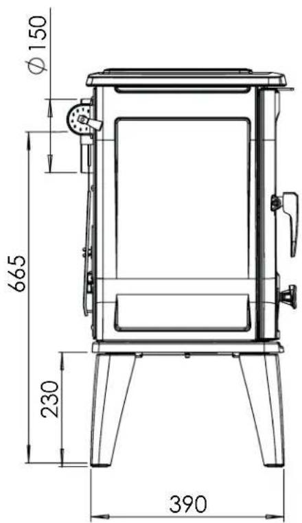 DOVRE TAI 45C - Bijlage 2: Afmetingen - 5