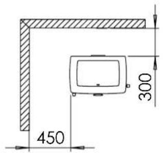 DOVRE TAI 45C - Anexo 3: Distancia a materiales inflamables - 4