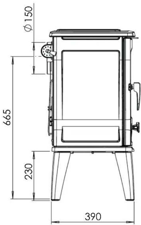 DOVRE TAI 45C - Bijlage 2: Afmetingen - 2