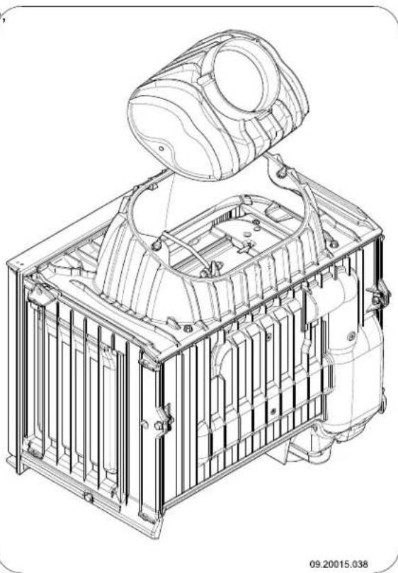 DOVRE ASTRO 4CBWB LEON - Modification de la direction de la buse de raccordement - 3