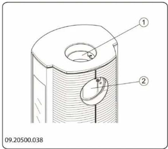 DOVRE ASTRO 4MFP - Préparation du raccordement au conduit de cheminée - 2