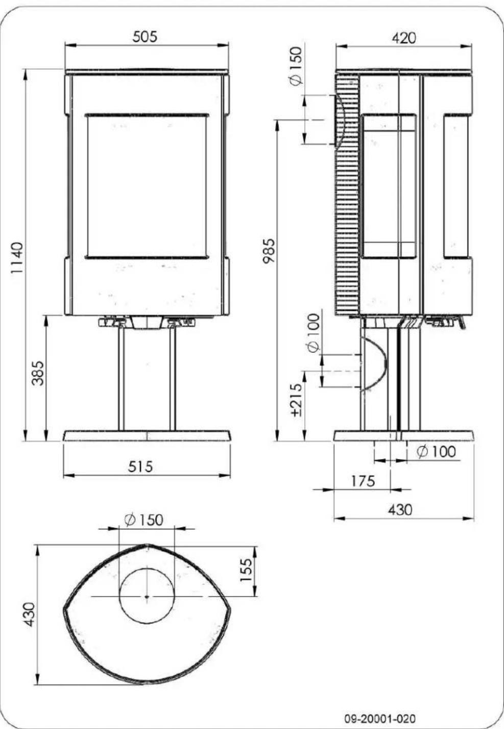 DOVRE ASTRO 3MFWB - Annexe 1 : caractéristiques techniques - 1