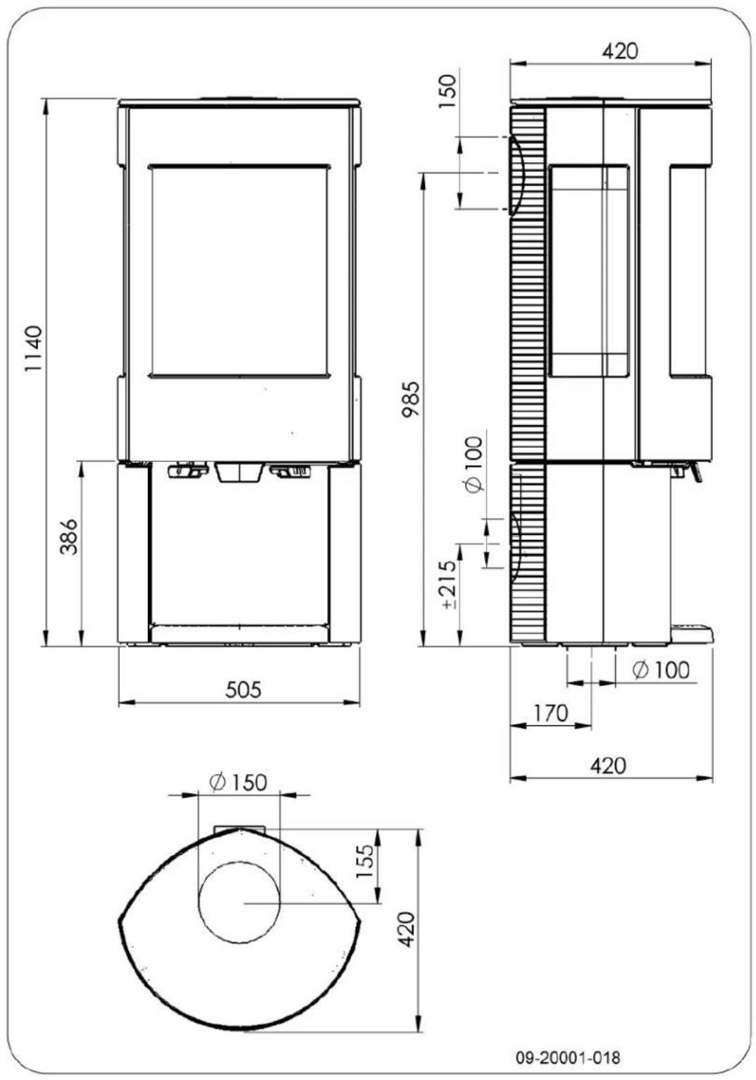 DOVRE ASTRO 3MFWB - Annexe 1 : caractéristiques techniques - 2