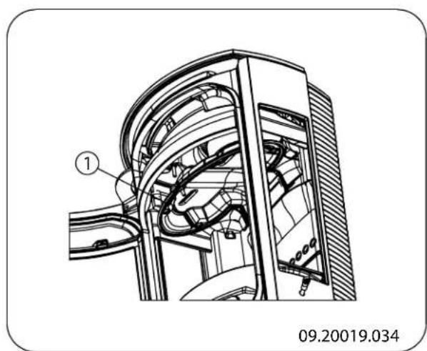 DOVRE ASTRO 3MFWB - Flammplatte entfernen und anbringen - 1