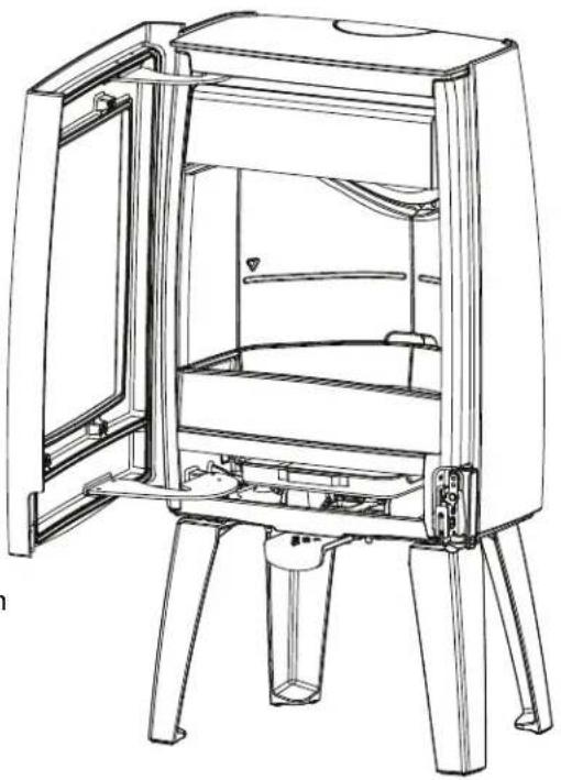 DOVRE Sense 300 - Quantità massima di legna - 2