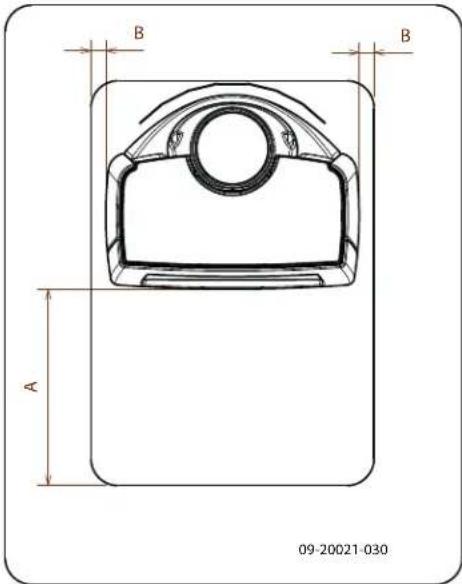 DOVRE Sense 300 - Bijlage 3: Afstand tot brandbaar materiaal - 9