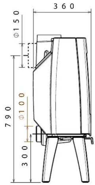 DOVRE Sense 300 - Bijlage 2: Afmetingen - 2