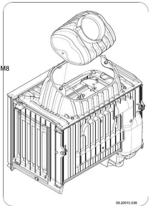 DOVRE ASTRO 4CBP LEON - Ändern der Ausrichtung des Anschlussstücks - 3