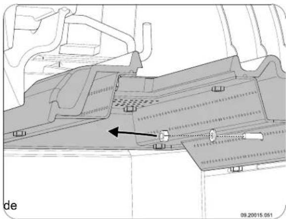 DOVRE ASTRO 4CBP LEON - Klep en vlamplaat demonteren - 4