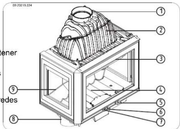 DOVRE ASTRO 4CBP LEON - Descripción del producto set - 1