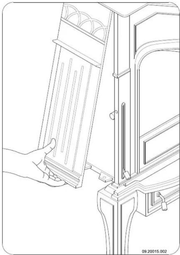 DOVRE 750GH - Re-adjusting the locking cam - 2