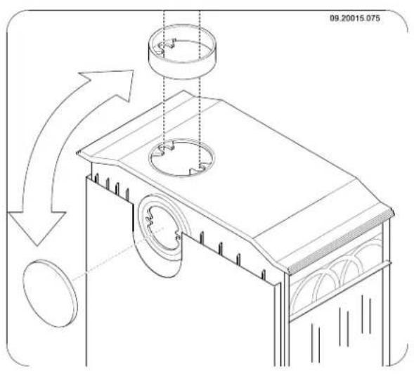 DOVRE 750GH - Preparación del adaptor de conexión - 1
