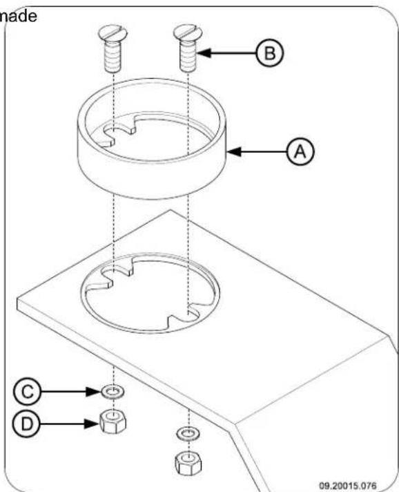 DOVRE 750GH - Connecting to the upper side - 2