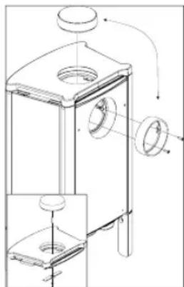 DOVRE ASTRO 2 WB - Anbau der Abdeckplatte der Fuße - 2