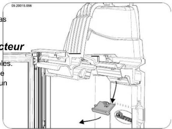DOVRE ASTRO 3CBP PEGASUS - Démonter le clapet et le déflecteur - 3