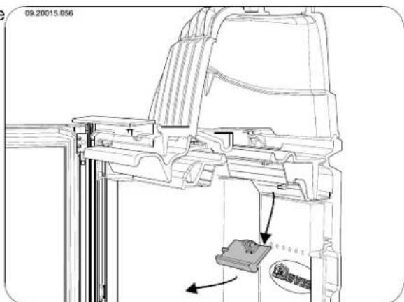 DOVRE ASTRO 3CBP PEGASUS - Abmontieren von Klappe und Flammplatte - 3