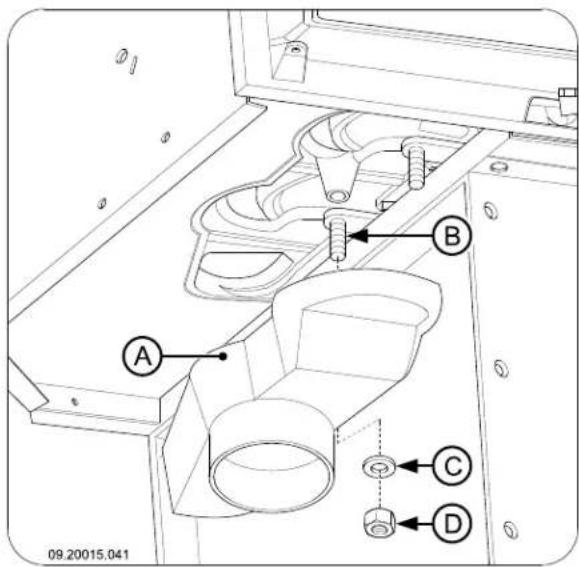 DOVRE ASTRO 3CBP PEGASUS - Suministro de aire exterior a工程技术 de la pared o la base y el cuello conexión. - 1