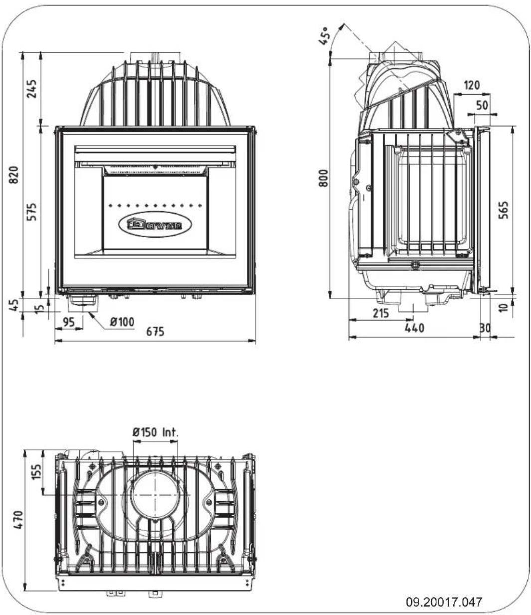 DOVRE ASTRO 3CBP PEGASUS - Annexe 2 : Dimensions - 4