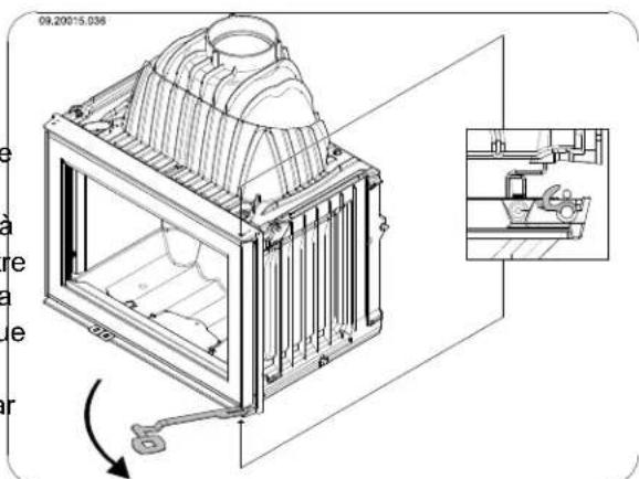 DOVRE ASTRO 3CBP PEGASUS - Déposer les plaques interieures refractaires - 1