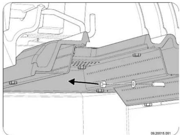 DOVRE ASTRO 3CBP PEGASUS - Dismantling damper and baffle plate - 3