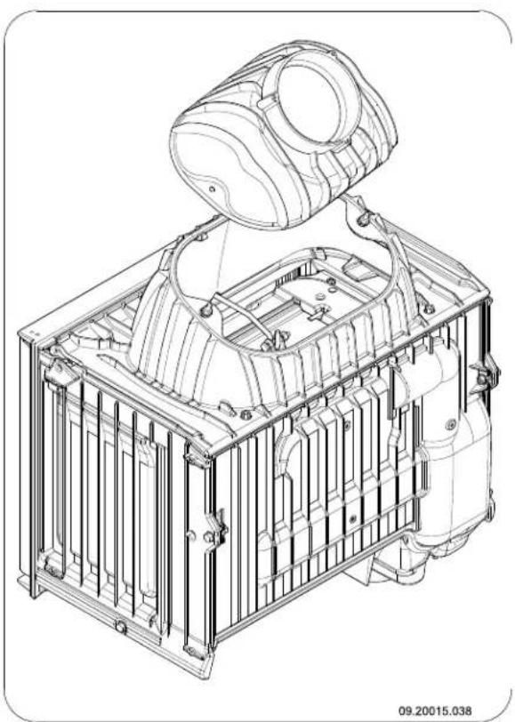 DOVRE ASTRO 3CBP PEGASUS - Removing the fireproof inner - 4