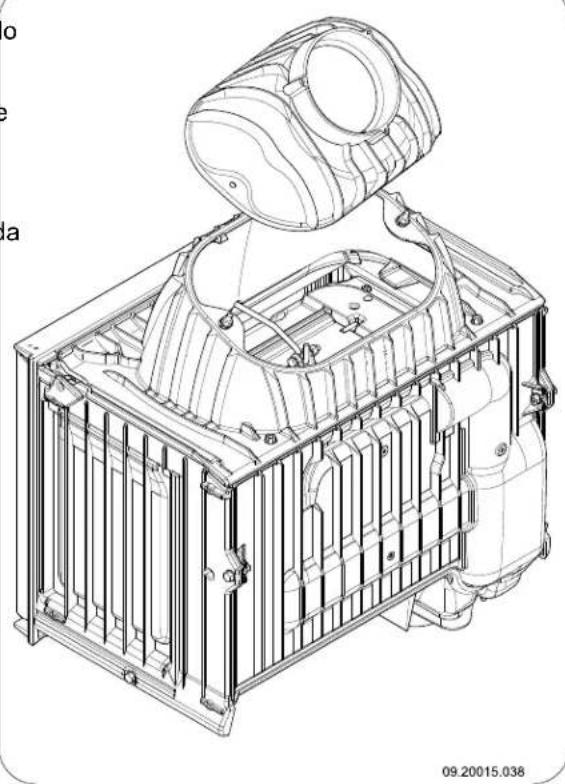 DOVRE ASTRO 3CBP PEGASUS - Modificar la direccion del cuello de connexion - 3