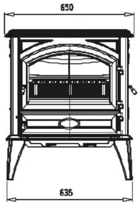 DOVRE 760 GM - Die Bauart-Raumheizvermogen - 2