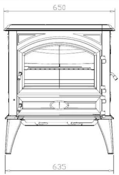 DOVRE 640CB - Annexe 2 : Dimensions - 2