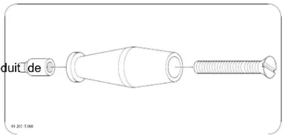 DOVRE 640CB - Raccordement côté arrière et sur le dessus - 2