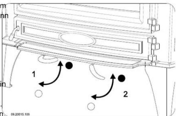 DOVRE 640CB - Anzünden - 2