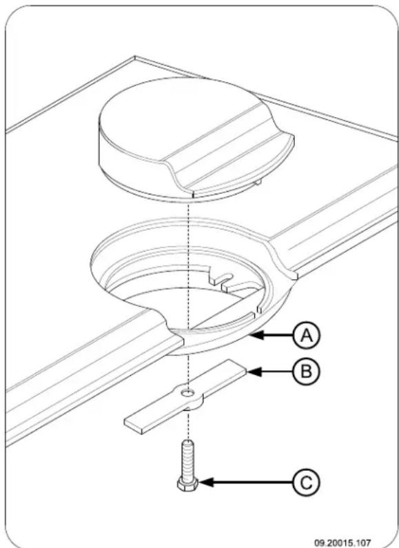 DOVRE 640CB - Raccordement côté arrière et sur le dessus - 3