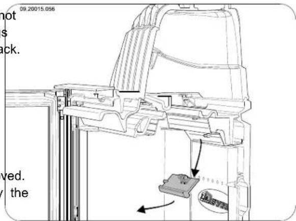 DOVRE ASTRO 3CBWB PEGASUS - Dismantling damper and baffle plate - 1